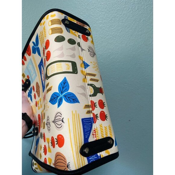Kate Spade Pasta Mangia Italy Italian Tote Bag Rare Hard to Find - Picture 10 of 10